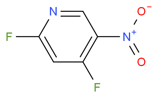 2,4-Difluoro-5-nitropyridine_Molecular_structure_CAS_60186-15-4)