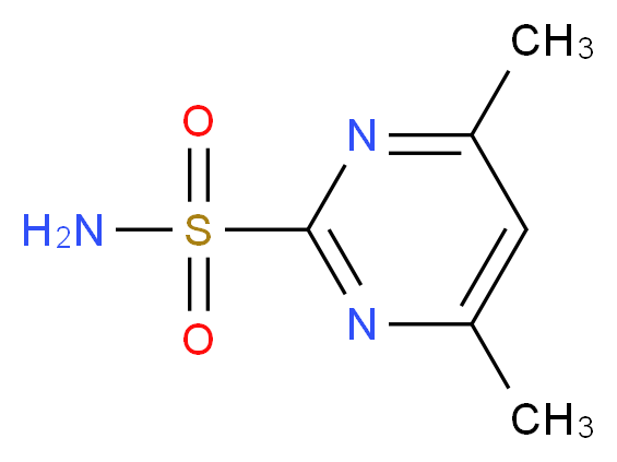 4,6-DiMethylpyriMidine-2-sulfonaMide_Molecular_structure_CAS_35762-76-6)
