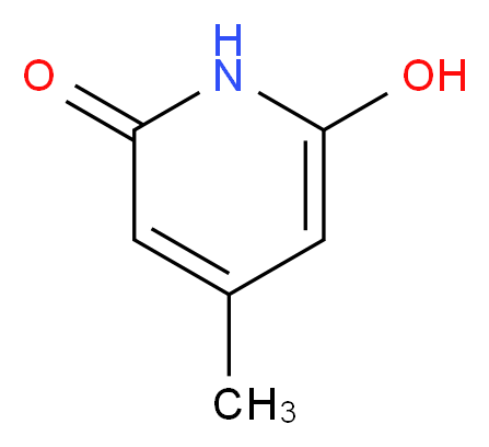 6-Hydroxy-4-methylpyridin-2(1H)-one_Molecular_structure_CAS_4664-16-8)