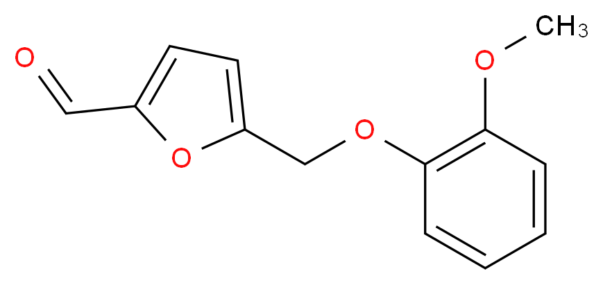 5-(2-methoxyphenoxymethyl)furan-2-carbaldehyde_Molecular_structure_CAS_)