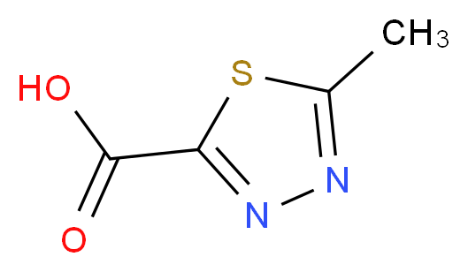 5-METHYL-1,3,4-THIADIAZOLE-2-CARBOXYLIC ACID_Molecular_structure_CAS_501698-31-3)