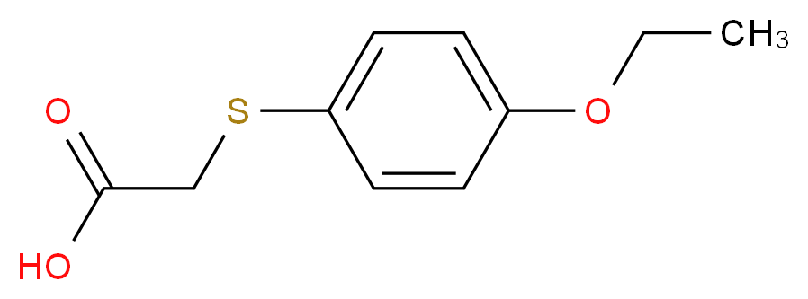 [(4-ethoxyphenyl)thio]acetic acid_Molecular_structure_CAS_51094-45-2)