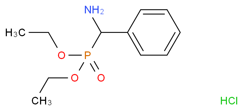 Diethyl (α-aminobenzyl)phosphonate hydrochloride_Molecular_structure_CAS_16656-50-1)