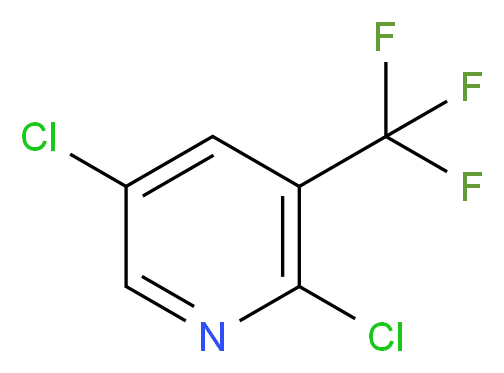 2,5-Dichloro-3-(trifluoromethyl)pyridine_Molecular_structure_CAS_)