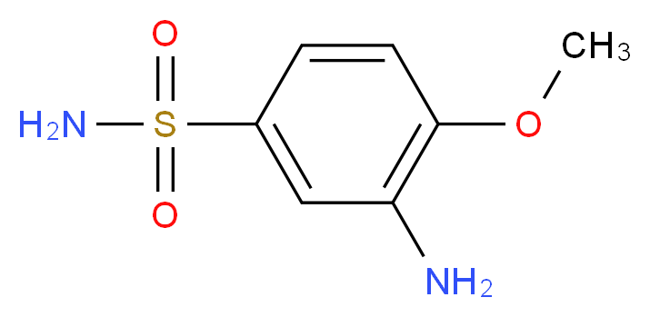 3-amino-4-methoxybenzenesulfonamide_Molecular_structure_CAS_6973-08-6)