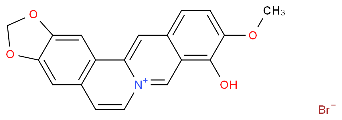 Dehydro Berberrubine Bromide_Molecular_structure_CAS_57721-67-2)