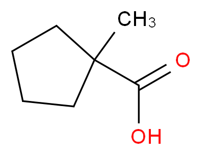 1-Methylcyclopentanecarboxylic acid_Molecular_structure_CAS_5217-05-0)