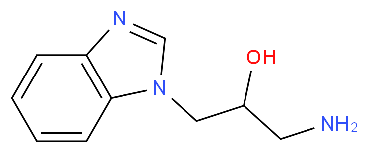 1-Amino-3-benzoimidazol-1-yl-propan-2-ol_Molecular_structure_CAS_109540-56-9)
