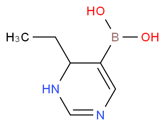 (6-Ethyl-1,6-dihydropyrimidin-5-yl)boronic acid_Molecular_structure_CAS_1217500-51-0)