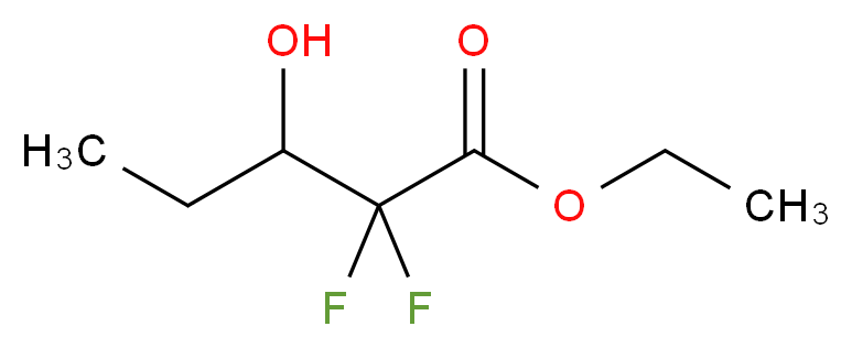 Ethyl 2,2-difluoro-3-hydroxypentanoate_Molecular_structure_CAS_1092693-68-9)