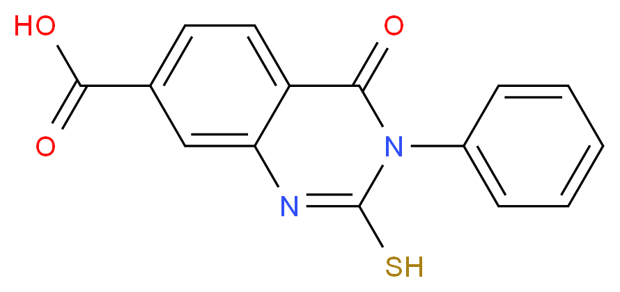 2-Mercapto-4-oxo-3-phenyl-3,4-dihydro-quinazoline-7-carboxylic acid_Molecular_structure_CAS_)