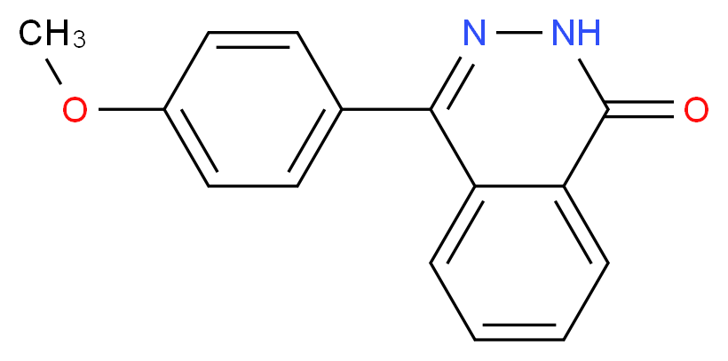 4-(4-methoxyphenyl)-1,2-dihydrophthalazin-1-one_Molecular_structure_CAS_)