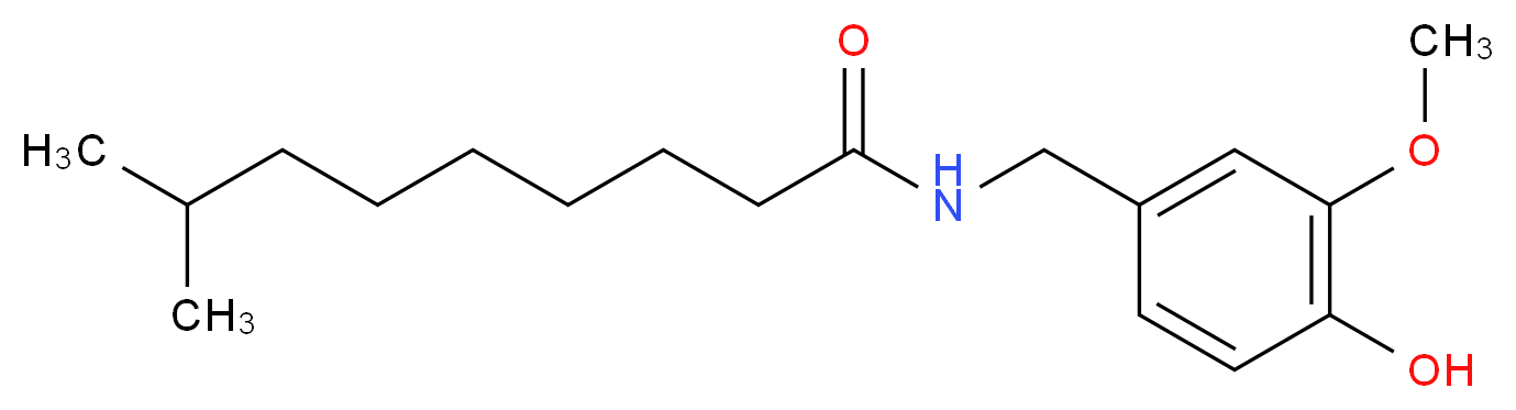 Dihydro Capsaicin_Molecular_structure_CAS_19408-84-5)