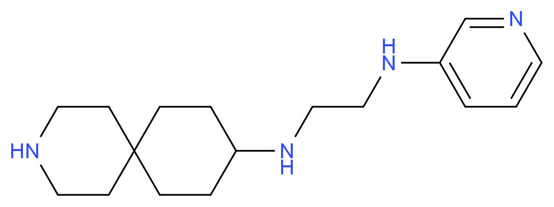 N-3-azaspiro[5.5]undec-9-yl-N'-pyridin-3-ylethane-1,2-diamine_Molecular_structure_CAS_)