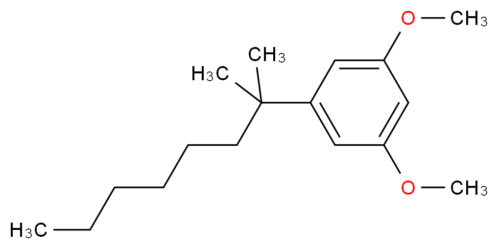 1-(1,1-Dimethylheptyl)-3,5-dimethoxybenzene_Molecular_structure_CAS_60526-81-0)