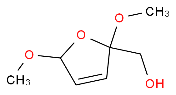 2,5-Dihydro-2,5-dimethoxyfurfuryl alcohol_Molecular_structure_CAS_19969-71-2)