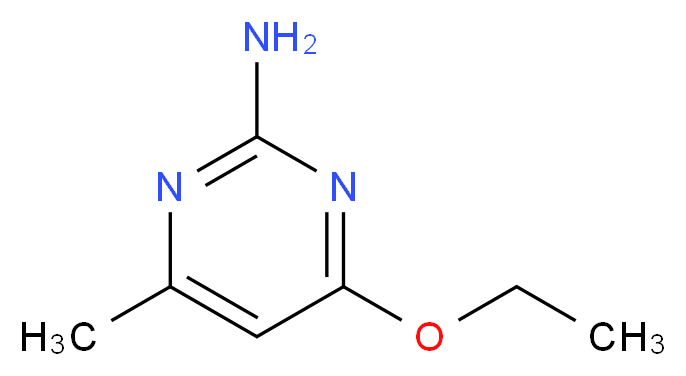 4-ethoxy-6-methyl-2-pyrimidinamine_Molecular_structure_CAS_7749-48-6)