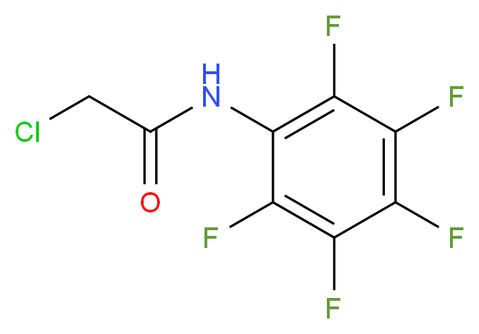 2-Chloro-N-(2,3,4,5,6-pentafluorophenyl)acetamide_Molecular_structure_CAS_70426-73-2)
