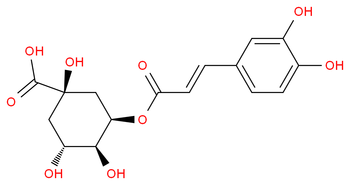 Neochlorogenic acid_Molecular_structure_CAS_906-33-2)