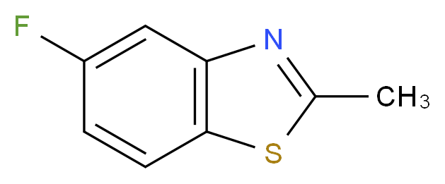 5-Fluoro-2-methylbenzothiazole 97%_Molecular_structure_CAS_399-75-7)
