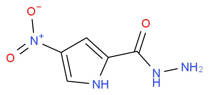 4-Nitro-1H-pyrrole-2-carbohydrazide_Molecular_structure_CAS_28494-48-6)