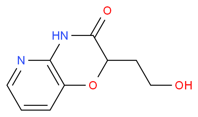 2-(2-Hydroxyethyl)-2H-pyrido[3,2-b][1,4]oxazin-3(4H)-one_Molecular_structure_CAS_)