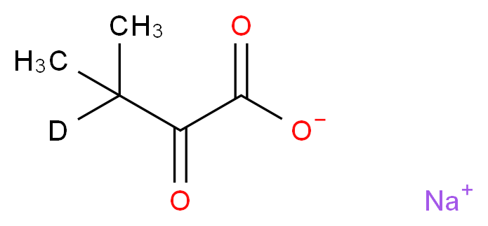 α-Keto Isovaleric Acid-3-d Sodium Salt_Molecular_structure_CAS_360769-16-0)