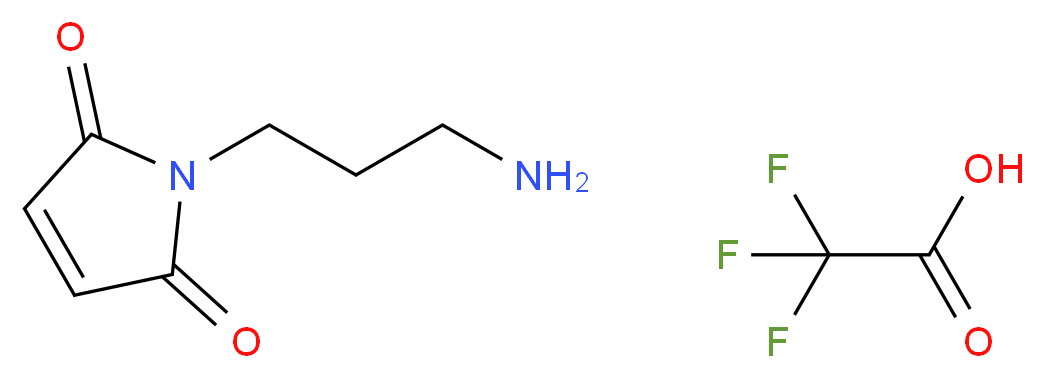 N-(3-Aminopropyl)maleimide Trifluoroacetate Salt_Molecular_structure_CAS_)