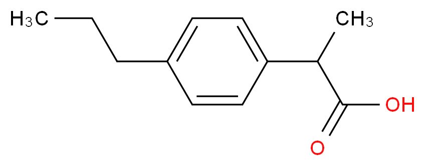 α-Methyl-4-propylphenylacetic Acid_Molecular_structure_CAS_3585-47-5)