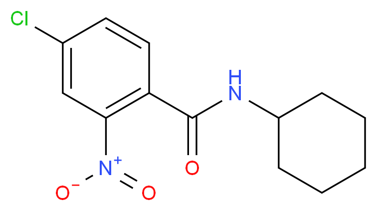 4-Chloro-N-cyclohexyl-3-nitrobenzamide_Molecular_structure_CAS_)