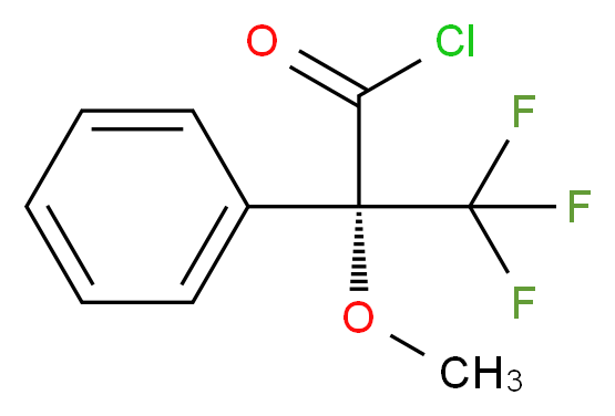 (S)-3,3,3-Trifluoro-2-Methoxy-2-phenylpropanoyl chloride_Molecular_structure_CAS_20445-33-4)