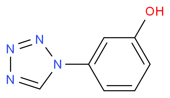 3-(1H-tetrazol-1-yl)phenol_Molecular_structure_CAS_125620-16-8)