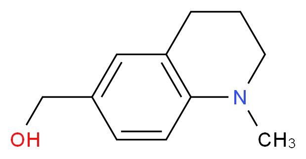 1,2,3,4-Tetrahydro-1-methyl-6-quinolinemethanol_Molecular_structure_CAS_68031-99-2)