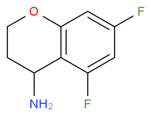 5,7-Difluorochroman-4-amine_Molecular_structure_CAS_886762-87-4)