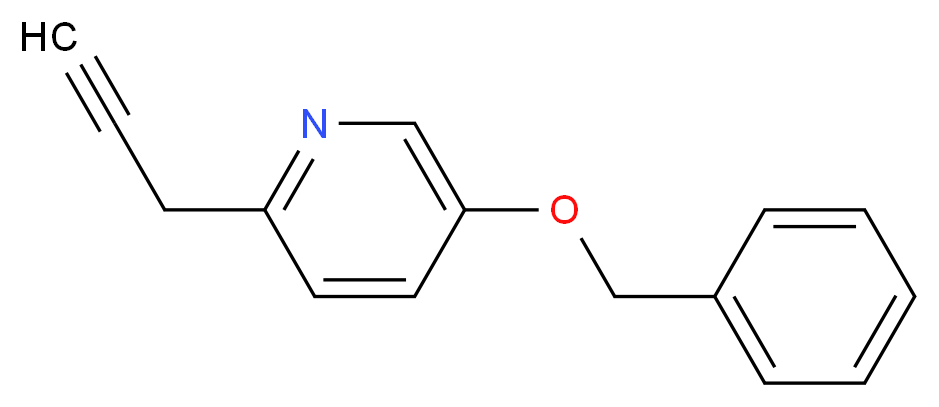 5-(BENZYLOXY)-2-PROP-2-YNYLPYRIDINE_Molecular_structure_CAS_)