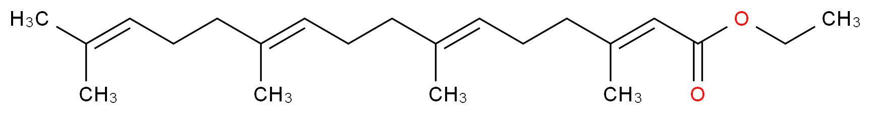3,7,11,15-Tetramethylhexadeca-2,6,10,14-tetraenoic Acid Ethyl Ester (Mixture of Isomers)_Molecular_structure_CAS_60437-17-4)