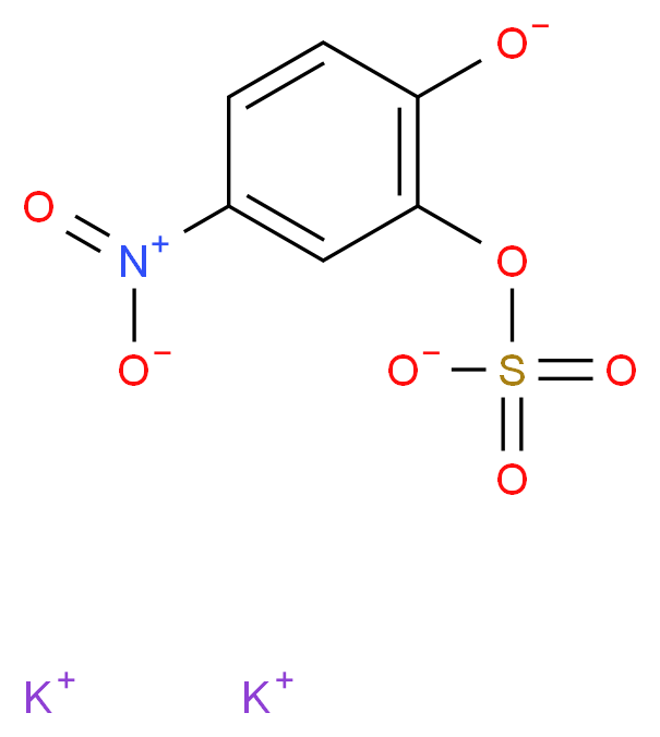 2-HYDROXY-5-NITROPHENYL SULFATE DIPOTASSIUM SALT_Molecular_structure_CAS_14528-64-4)