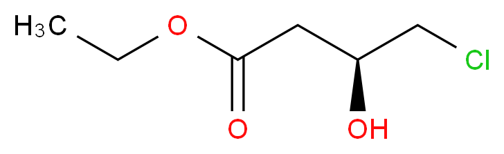 ethyl (3S)-4-chloro-3-hydroxybutanoate_Molecular_structure_CAS_)
