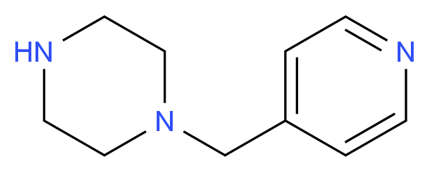 1-(Pyridin-4-ylmethyl)piperazine_Molecular_structure_CAS_62089-74-1)