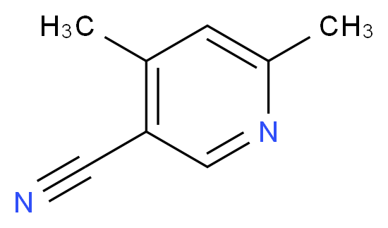 4,6-DiMethylnicotinonitrile_Molecular_structure_CAS_6623-21-8)