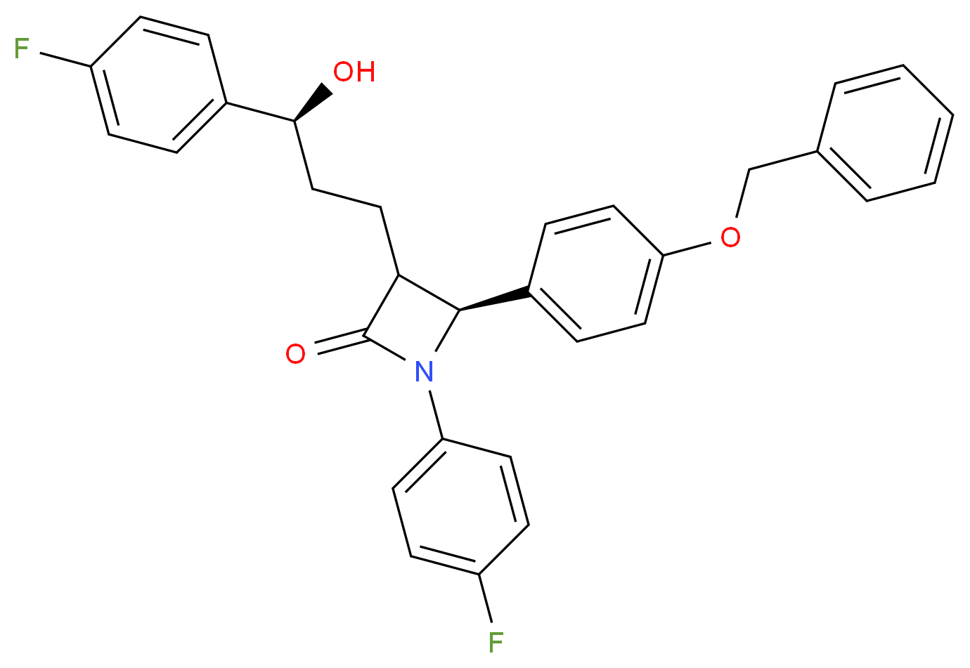 4'-O-Benzyloxy Ezetimibe_Molecular_structure_CAS_163222-32-0)