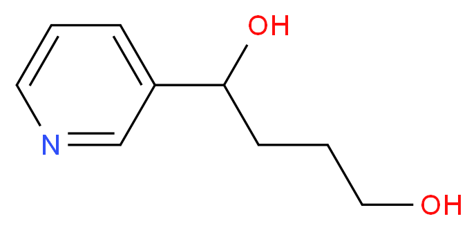1-(3-Pyridyl)-1,4-butanediol_Molecular_structure_CAS_76014-83-0)