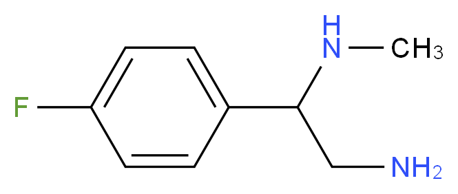 [2-amino-1-(4-fluorophenyl)ethyl](methyl)amine_Molecular_structure_CAS_)