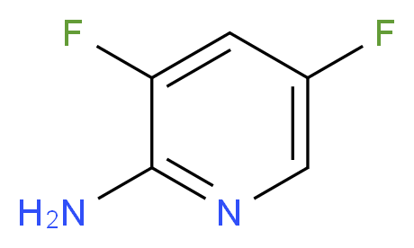 2-Amino-3,5-difluoropyridine_Molecular_structure_CAS_732306-31-9)