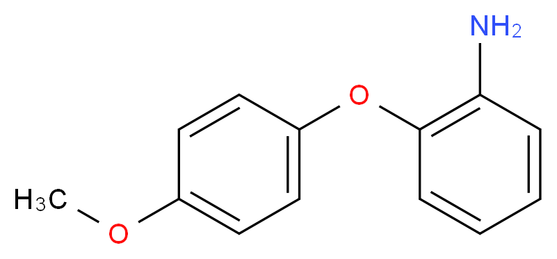 2-(4-Methoxyphenoxy)aniline_Molecular_structure_CAS_)
