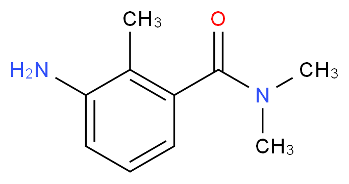 3-amino-N,N,2-trimethylbenzamide_Molecular_structure_CAS_)