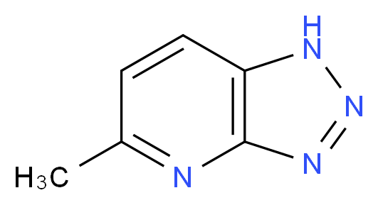 5-Methyl-1H-[1,2,3]triazolo[4,5-b]pyridine_Molecular_structure_CAS_27582-23-6)