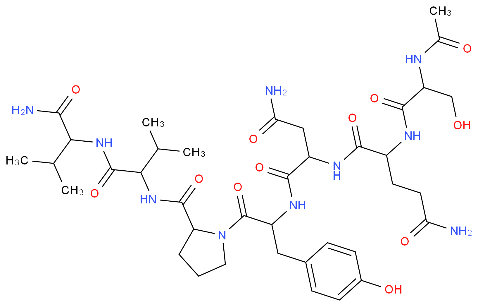 Acetyl-Ser-Gln-Asn-Tyr-Pro-Val-Val amide_Molecular_structure_CAS_121822-32-0)