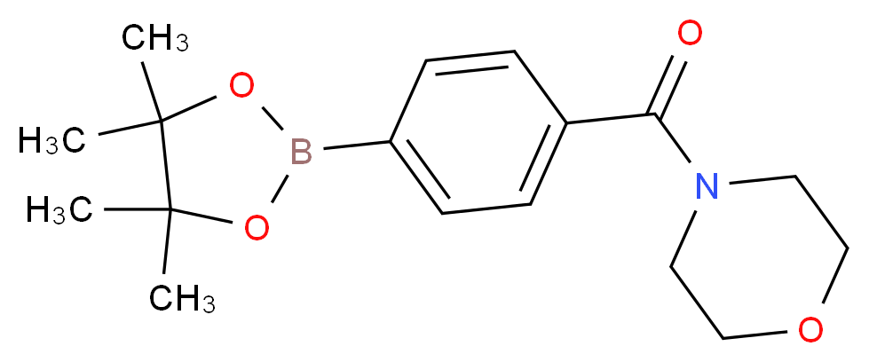 4-(MORPHOLINE-4-CARBONYL)PHENYLBORONIC ACID PINACOL ESTER_Molecular_structure_CAS_656239-38-2)