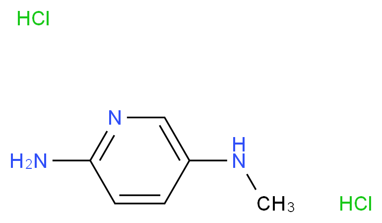 5-N-methylpyridine-2,5-diamine dihydrochloride_Molecular_structure_CAS_)